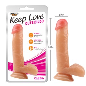 Cute Dildo od silikona sa vakum postoljem CN 711721438-8